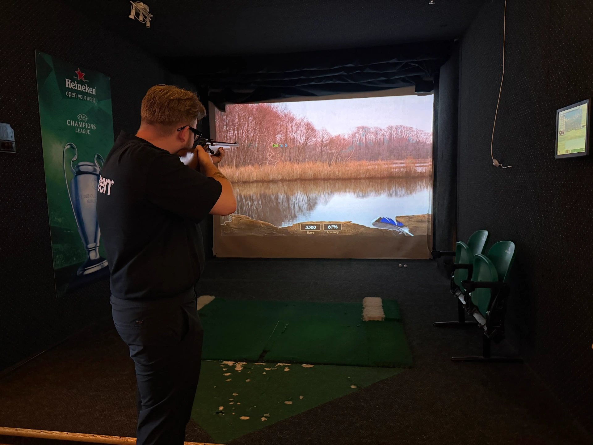 Jagtsimulator hos Pool-Pub Copenhagen