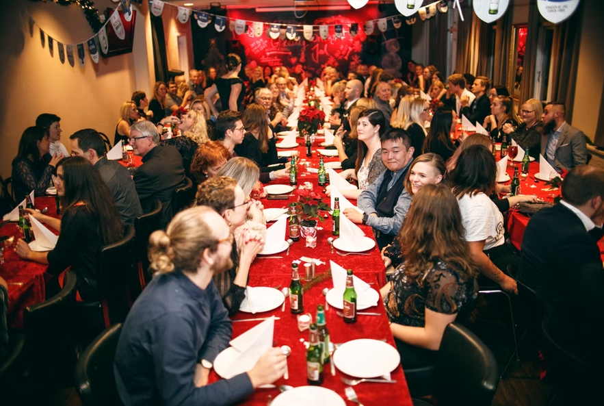 Julefrokost selskab