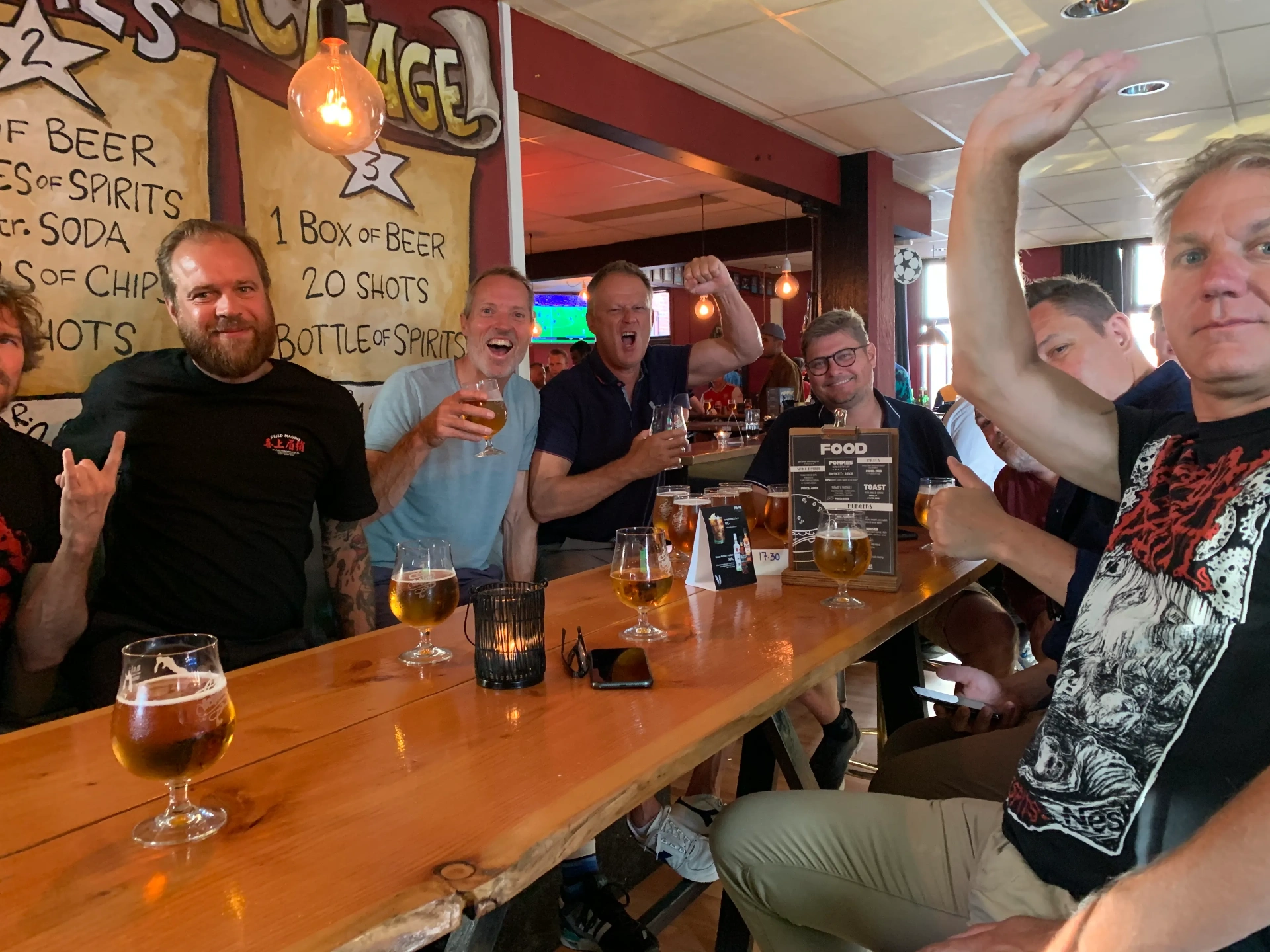 Polterabend hos Pool-Pub