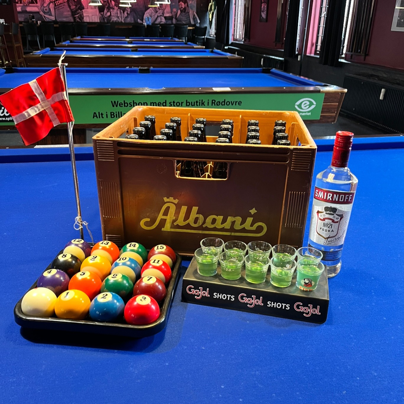 Fødselsdagsfest hos Pool-Pub