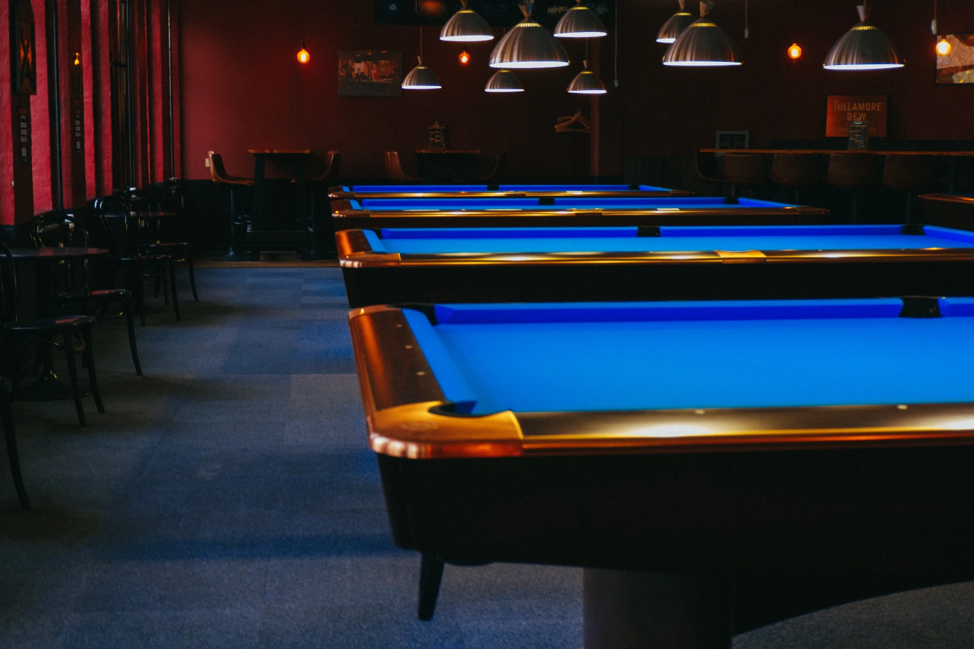 Pool-Pub interiør