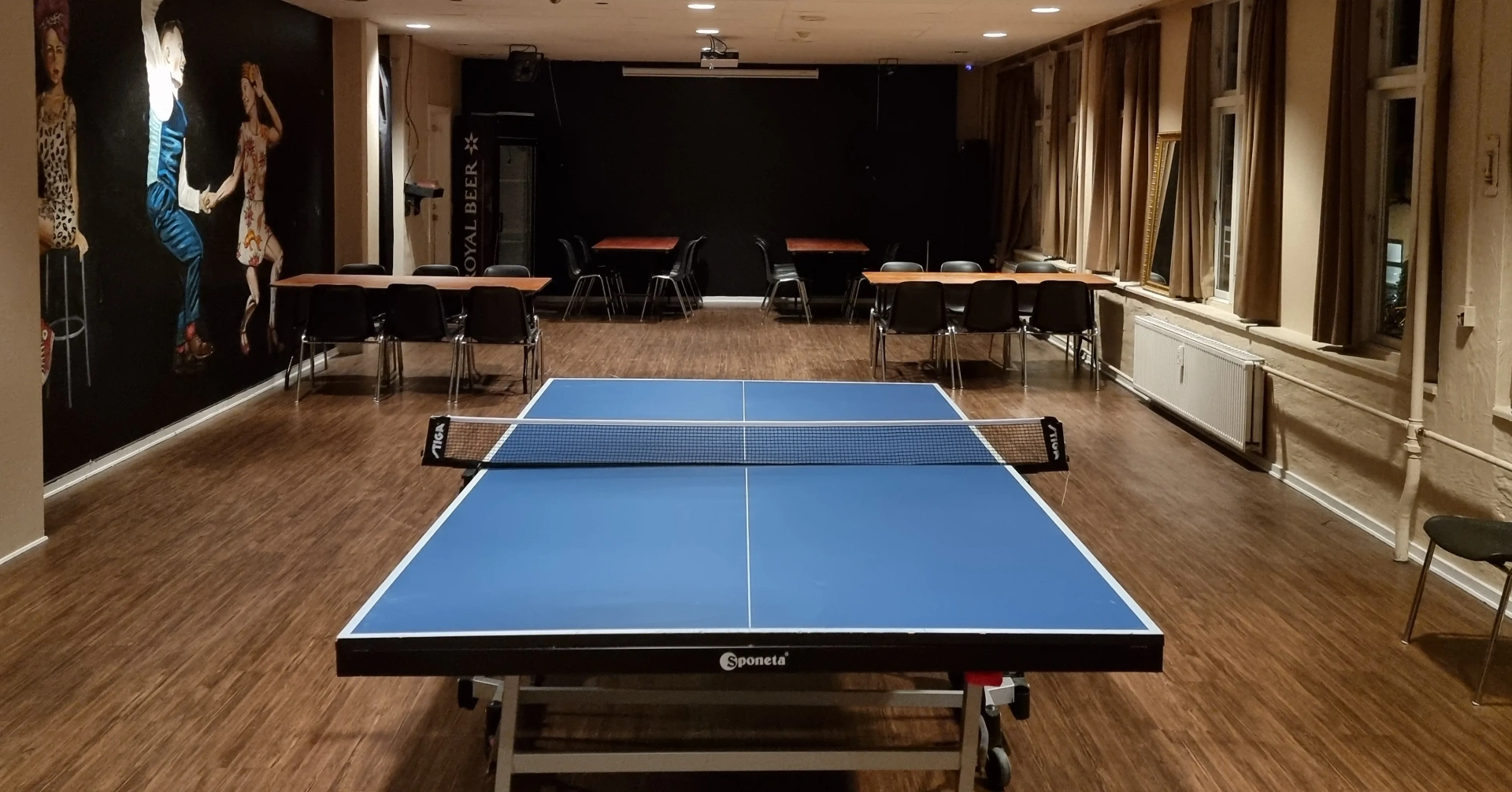 Bordtennisbord hos Pool-Pub Copenhagen